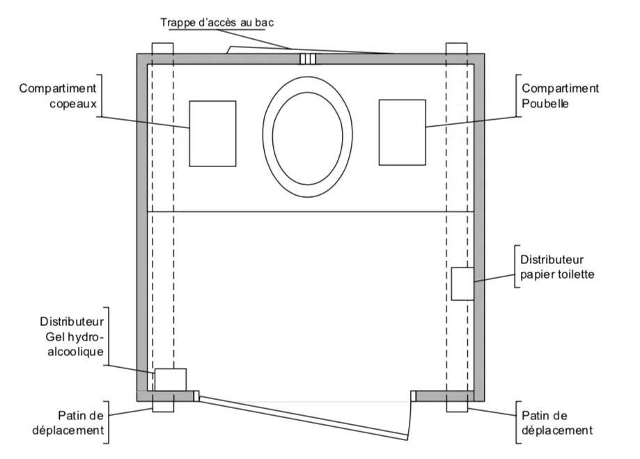Toilette Sèche bois individuelle
