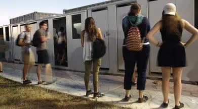 Rack WC Femmes sous-vide