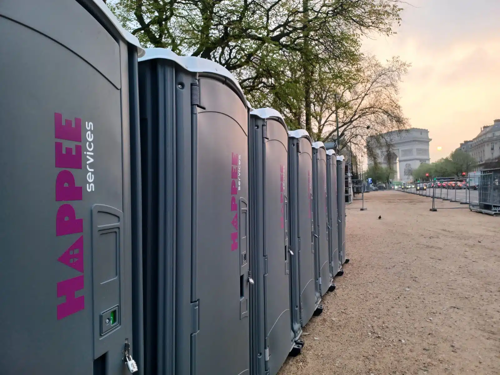 Cabine WC événementielle