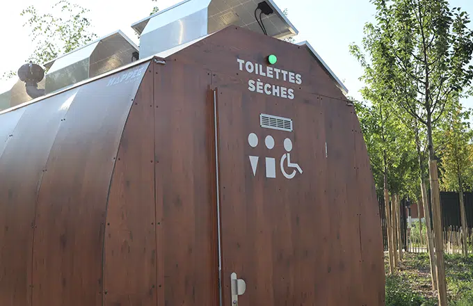 Cityloo, sanisette en toilettes sèches