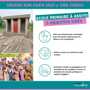 URGENT RUN PARIS 2023 x ONG ITODJU