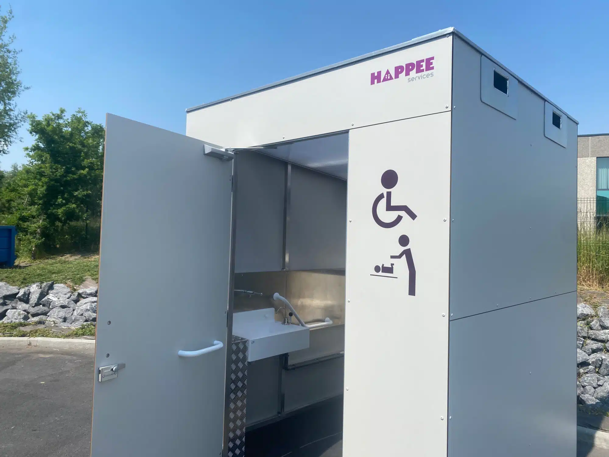 Cabine WC Famille et PMR