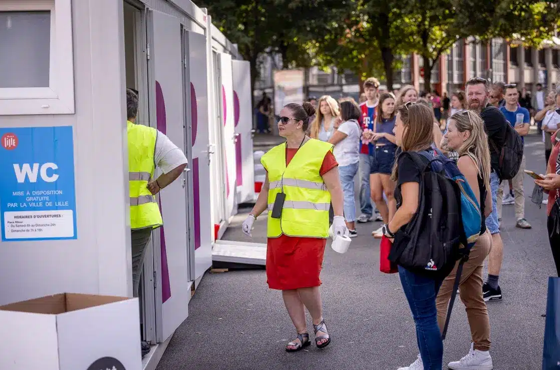 Happee Services, garant de l’hygiène pendant la Braderie de Lille
